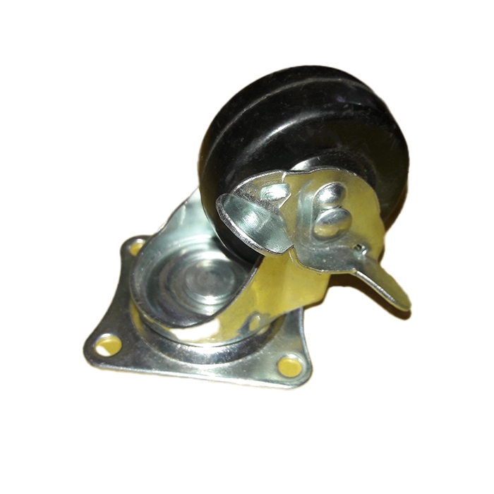 Garruchas Jebe Industrial con Frenos