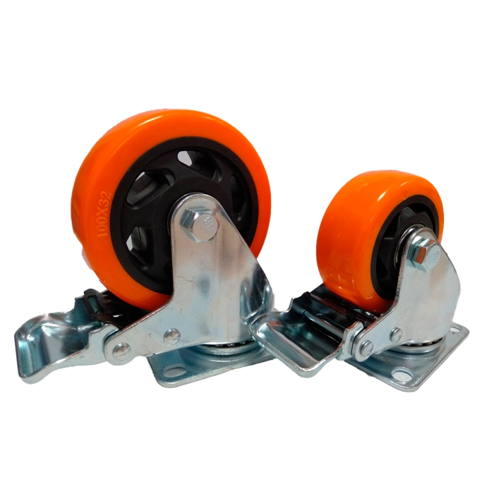 Garruchas PVC con Doble Rodaje